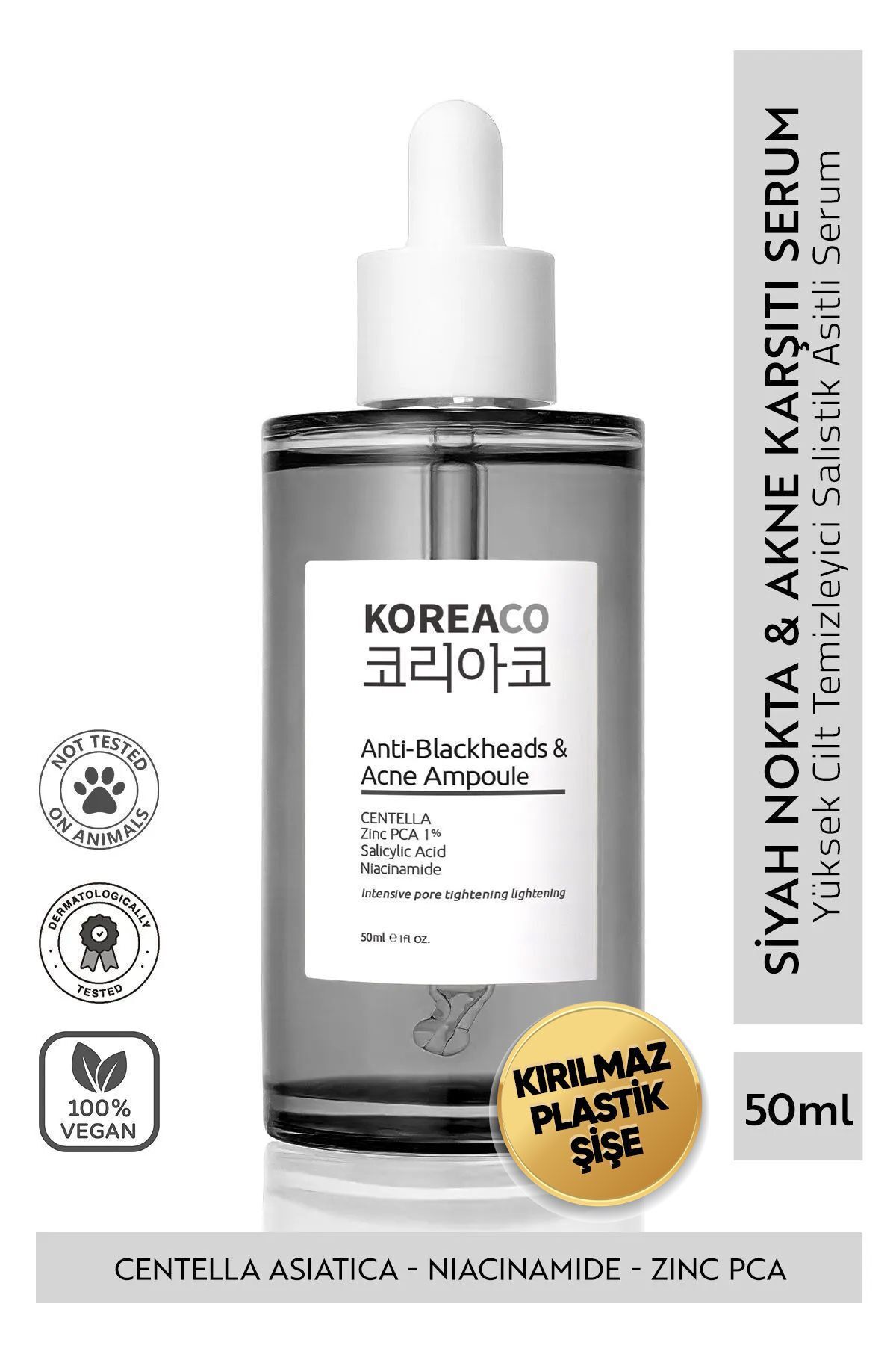 Anti-Blackheads Acne Ampoule Siyah Nokta ve Akne Ampulü 50 ml